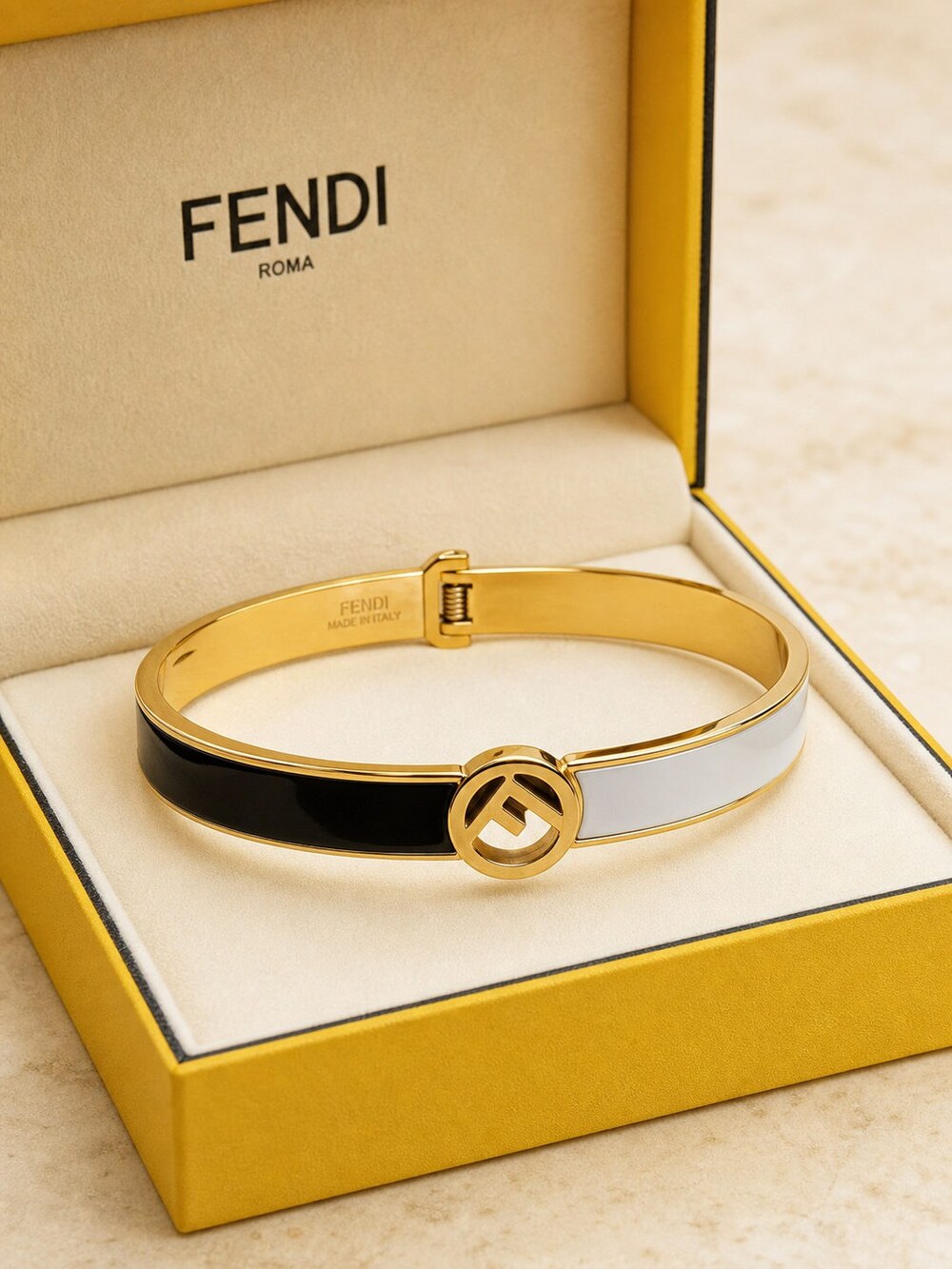 Fendi Modern Designer Bracelet Style 10 | New with Box - Picture 5 of 9